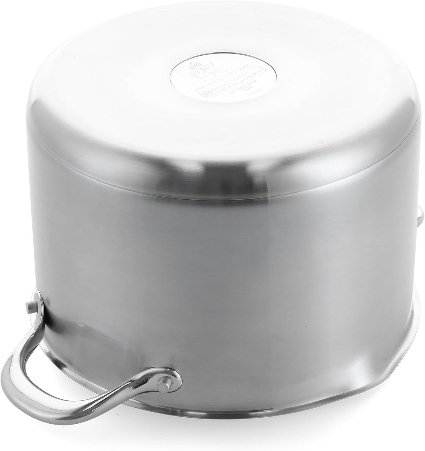 image:imageBK Twist 5Piece Stainless Steel Saucepan Set with Lids Saucepan amp 4 Cooking Pots Stackable Integrated Pouring System Dishwasher Safe Suitable for Induction Cookers OvenSafeSilver