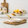 Blue Diamond Gold Ceramic Non-Stick Frying Pan 20 cm, Diamond Reinforced PFAS-Free Ceramic Pan, Induction, Dishwasher & Oven Safe, Golden Stainless Steel Handle, Metal Cutlery Safe, Egg Pan, White